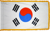 South Korea Flag for Indoor Use