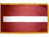 Latvia Indoor Presentation Flagpole Set - 11' Gold Pole