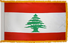 Lebanon Flag for Indoor Use