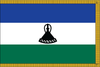 Lesotho Flag for Indoor Use
