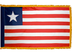 Liberia Indoor Presentation Flagpole Set - 11' Gold Pole