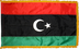 Libya Flag for Indoor Use