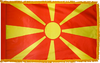 Macedonia Flag for Indoor Use