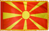 Macedonia Flag for Indoor Use