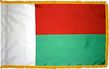 Madagascar Flag for Indoor Use