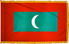 Maldives Flag for Indoor Use