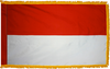 Monaco Flag for Indoor Use