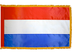 Netherlands Indoor Presentation Flagpole Set - 11' Gold Pole