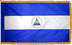 Nicaragua Flag for Indoor Use
