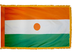 Niger Indoor Presentation Flagpole Set - 11' Gold Pole