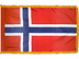 Norway Indoor Presentation Flagpole Set - 11' Gold Pole