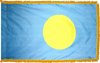 Palau Flag for Indoor Use