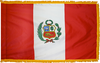 Peru Flag for Indoor Use