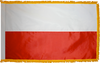 Poland (No Seal) Flag for Indoor Use