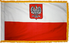 Poland Flag for Indoor Use