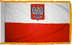Poland Flag for Indoor Use