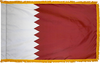 Qatar Flag for Indoor Use