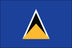 St. Lucia Flag for Outdoor Use