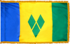 St. Vincent & The Grenadines Flag for Indoor Use