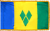 St. Vincent & The Grenadines Flag for Indoor Use