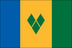 St. Vincent & The Grenadines Flag for Outdoor Use