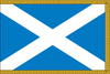 Scotland Flag for Indoor Use