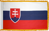 Slovakia Flag for Indoor Use