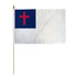 8" x 12" Christian Stick Flag