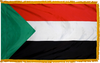Sudan Flag for Indoor Use