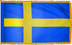 Sweden Flag for Indoor Use