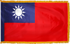 Taiwan Flag for Indoor Use