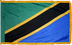 Tanzania Flag for Indoor Use