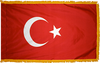 Turkey Flag for Indoor Use