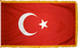 Turkey Flag for Indoor Use