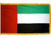 United Arab Emirates Indoor Presentation Flagpole Set - 11' Gold Pole