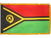 Vanuatu Indoor Presentation Flagpole Set - 11' Gold Pole