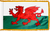Wales Flag for Indoor Use