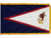 Samoa Indoor Presentation Flagpole Set - 11' Gold Pole